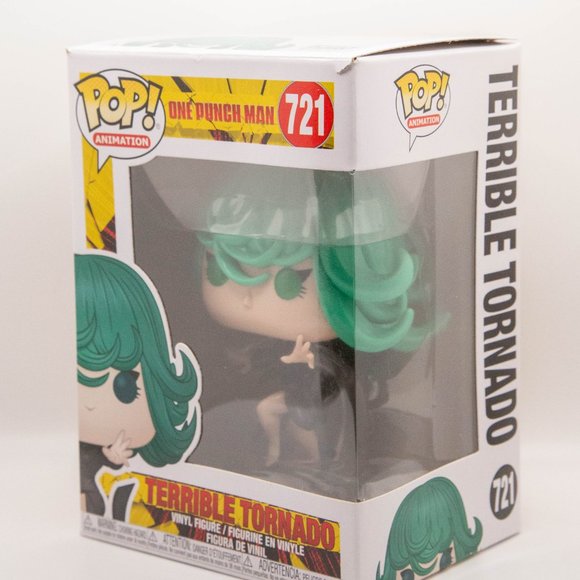 Funko Pop Animation One Punch Man Terrible Tornado #721 (GUC) - Picture 3 of 9